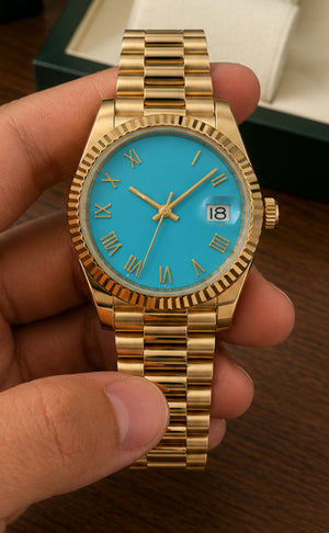 Turquoise Gold Presidential