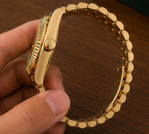 Turquoise Gold Presidential
